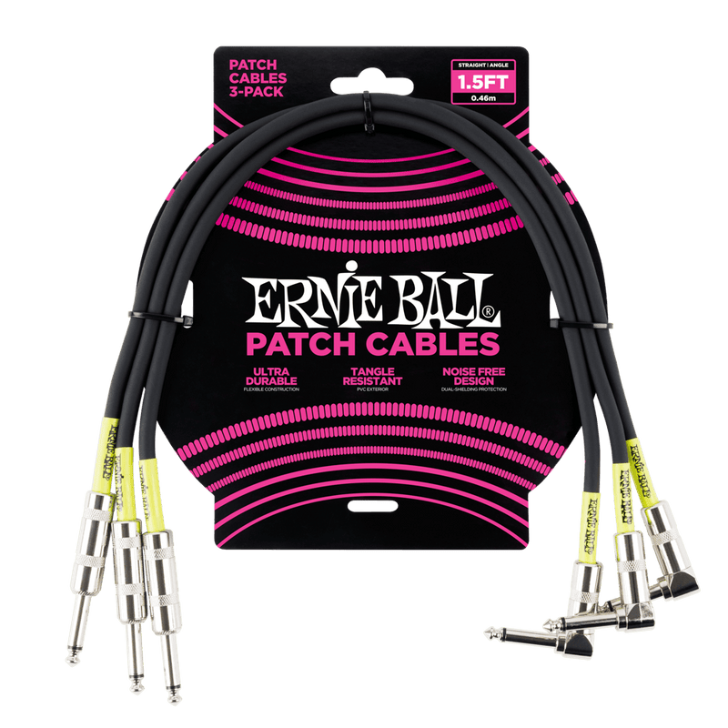 สายแจ็คกีต้าร์ Ernie Ball Patch Cables