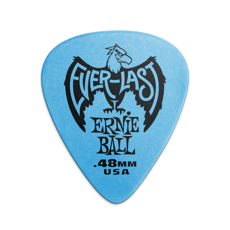 ปิ๊กกีต้าร์ Ernie Ball Everlast Picks (12 ตัว)