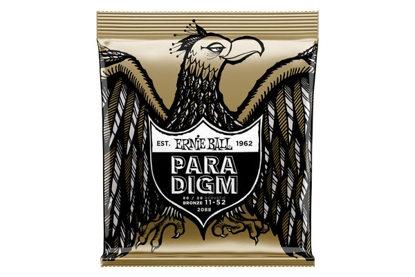 สายกีต้าร์โปร่ง ERNIE BALL PARADIGM LIGHT 80/20 BRONZE ACOUSTIC GUITAR STRINGS 11-52