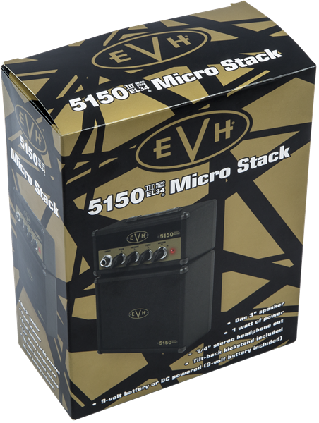 แอมป์กีต้าร์ไฟฟ้า ตัวเล็ก EVH MICRO STACK EL34