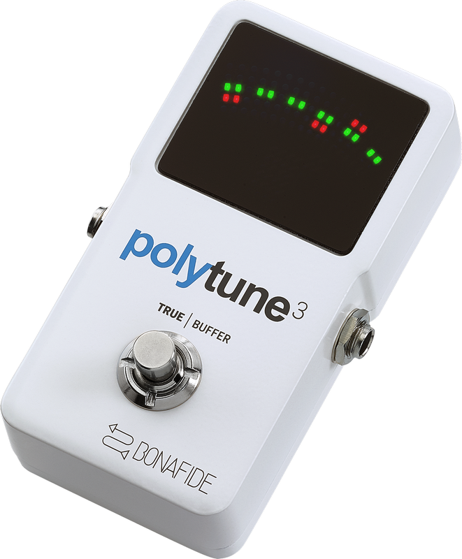 เครื่องตั้งสายกีต้าร์ จูนเนอร์กีต้าร์ TC Electronic Polytune 3