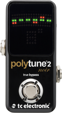 tc electronic PolyTune 2 Noir เครื่องตั้งสายกีต้าร์ จูนเนอร์กีต้าร์ TC Electronic Polytune 2