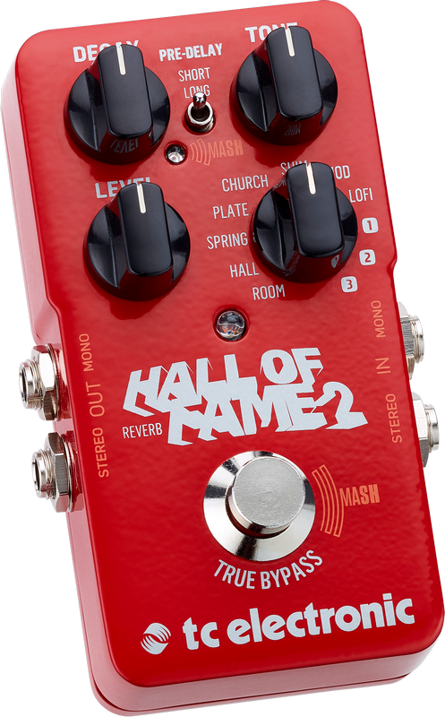 เอฟเฟคกีต้าร์ไฟฟ้า TC Electronic Hall Of Fame 2 Reverb