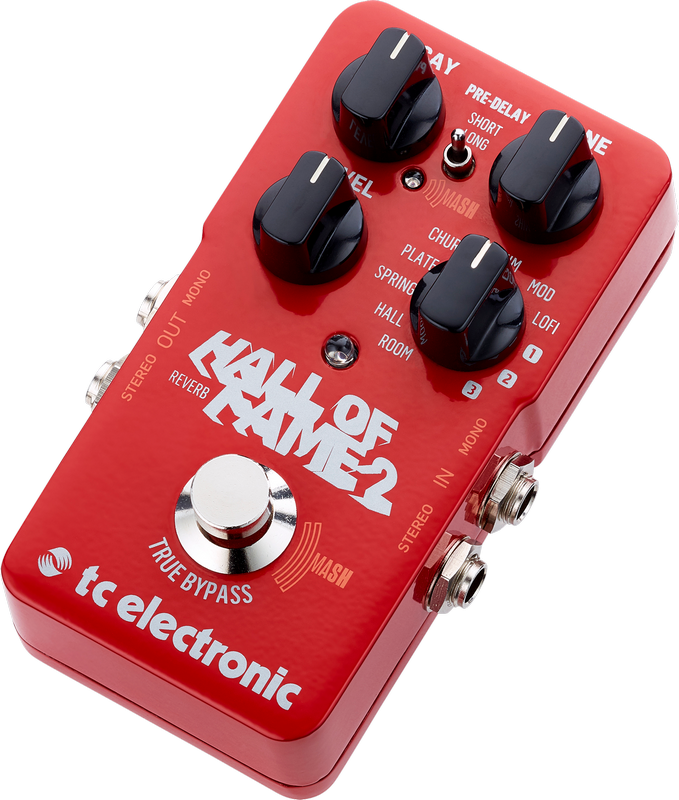 เอฟเฟคกีต้าร์ไฟฟ้า TC Electronic Hall Of Fame 2 Reverb