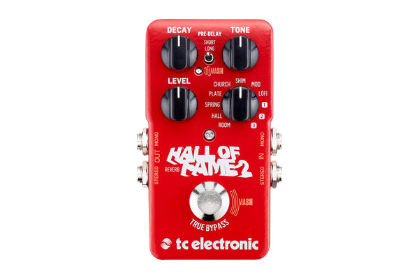 เอฟเฟคกีต้าร์ไฟฟ้า TC Electronic Hall Of Fame 2 Reverb