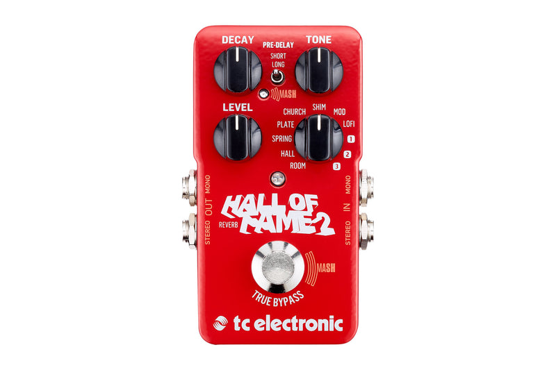 เอฟเฟคกีต้าร์ไฟฟ้า TC Electronic Hall Of Fame 2 Reverb