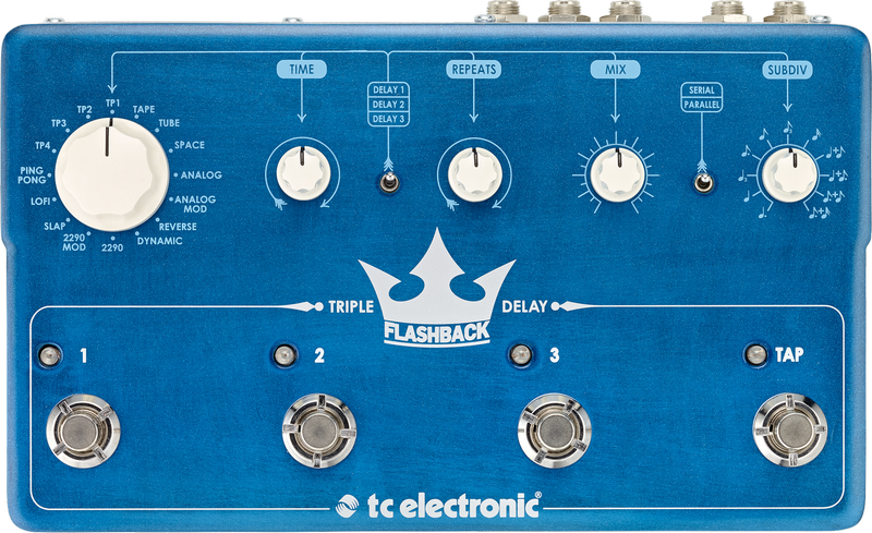 เอฟเฟคกีต้าร์ไฟฟ้า TC Flashback Triple Delay