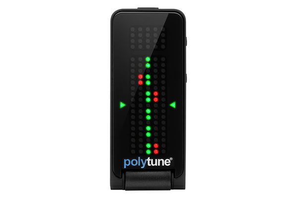 เครื่องตั้งสายกีต้าร์ จูนเนอร์กีต้าร์ TC Electronic Polytune Clip Black