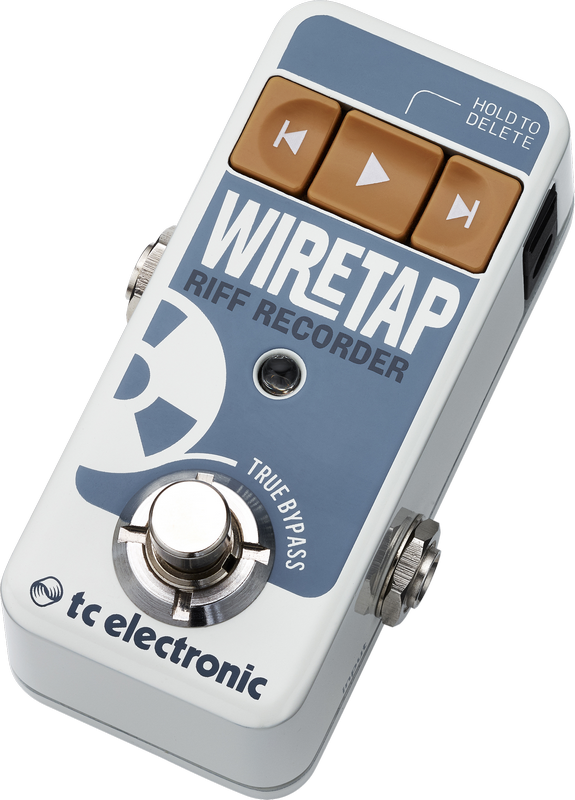 เอฟเฟคกีต้าร์ไฟฟ้า TC Electronic Wiretap Riff Recorder Pedal