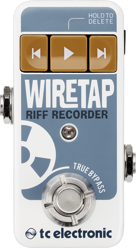 เอฟเฟคกีต้าร์ไฟฟ้า TC Electronic Wiretap Riff Recorder Pedal