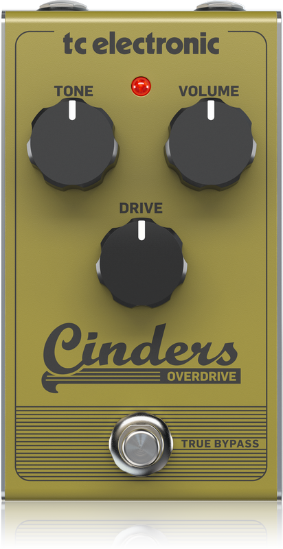 เอฟเฟคกีต้าร์ไฟฟ้า TC Electronic Cinders Overdrive