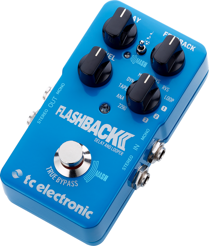 เอฟเฟคกีต้าร์ไฟฟ้า TC Electronic  FLASHBACK 2 DELAY