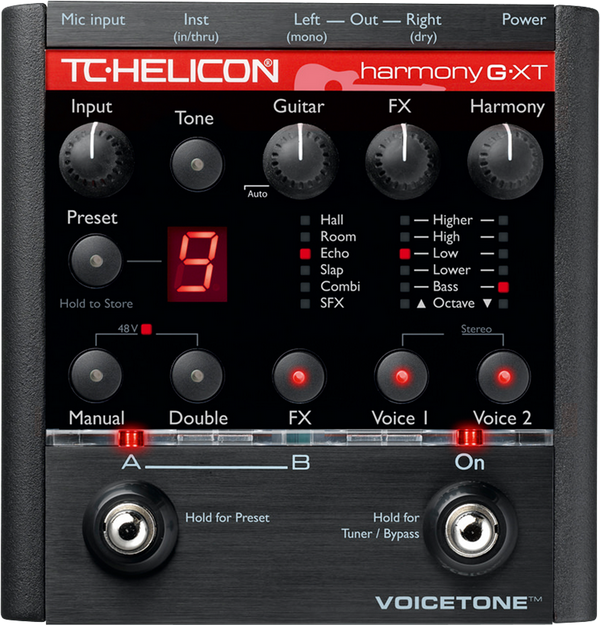 เอฟเฟคร้อง TC Helicon Voice Tone Harmony - G XT