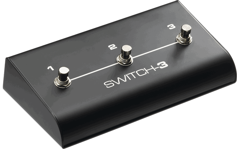 ฟุตสวิทช์ สวิทช์เท้าเหยียบ TC Helicon Switch -3 ThreeButton Footswitch