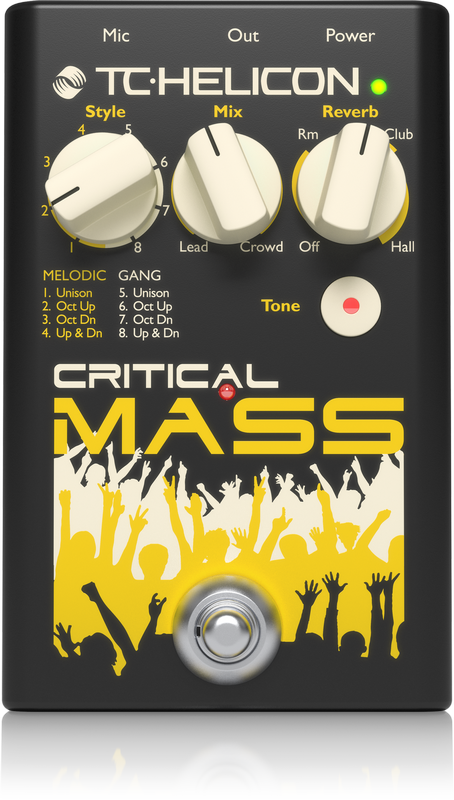 เอฟเฟคร้อง TC Helicon Critical Mass