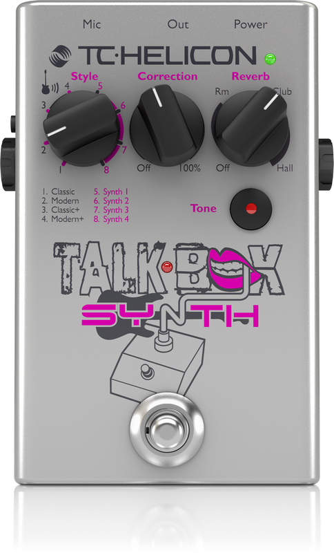 เอฟเฟคร้อง TC Helicon Talkbox Synth
