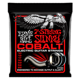 สายกีต้าร์ไฟฟ้า Ernie Ball REGULAR SLINKY COBALT 7-STRING ELECTRIC GUITAR STRINGS - 10-62 GAUGE