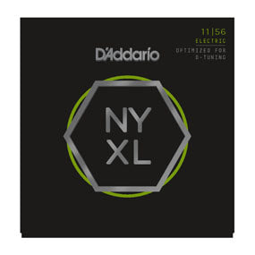 สายกีต้าร์ไฟฟ้า D'Addario NYXL1156 Nickel Wound, Medium Top / Extra-Heavy Bottom, 11-56