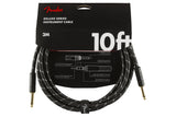 สายแจ็คกีต้าร์ FENDER DELUXE SERIES INSTRUMENT CABLE, BLACK TWEED (ตรง-ตรง)