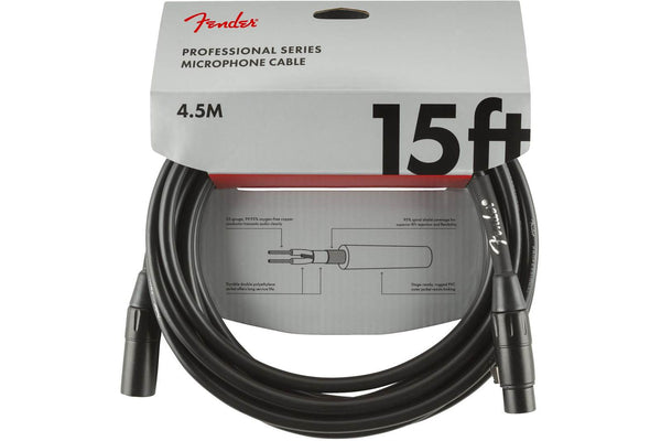 สายไมค์โครโฟน FENDER PROFESSIONAL SERIES MICROPHONE CABLE