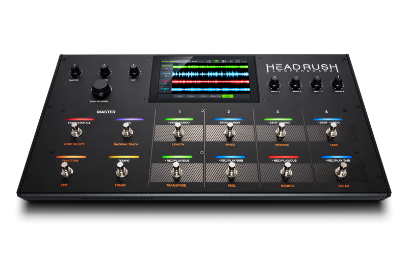 มัลติเอฟเฟคกีต้าร์ ลูปเปอร์บอร์ด HeadRush Looperboard