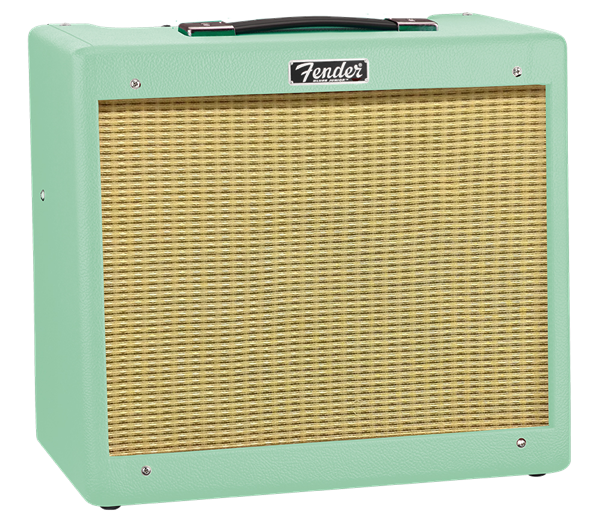 แอมป์กีต้าร์ไฟฟ้า Fender Blues Junior IV Surf Green P12Q