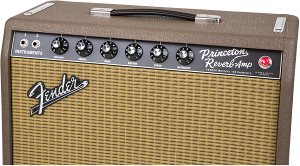 แอมป์กีต้าร์ไฟฟ้า Fender 65 Princeton® Reverb "Fudge Brownie"