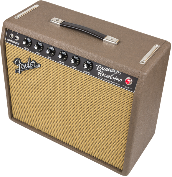 แอมป์กีต้าร์ไฟฟ้า Fender 65 Princeton® Reverb "Fudge Brownie"