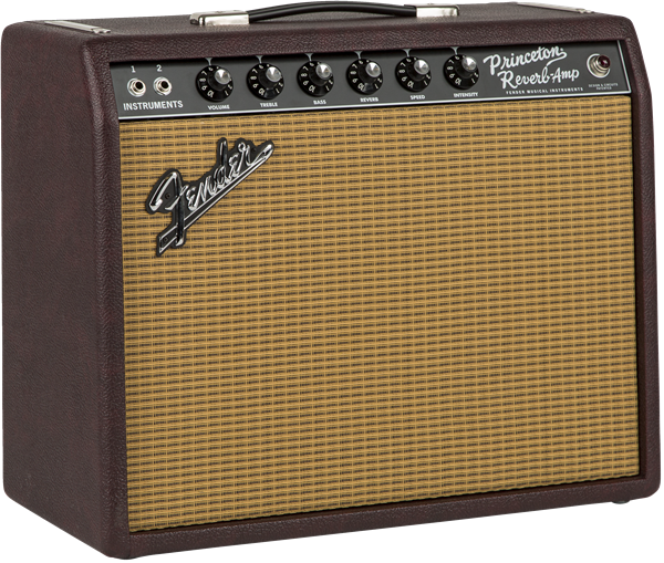 แอมป์กีต้าร์ไฟฟ้า Fender Limited Edition '65 Princeton® Reverb, Wine