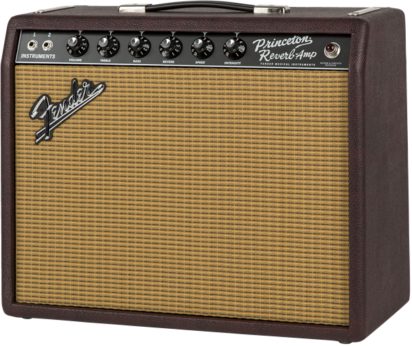 แอมป์กีต้าร์ไฟฟ้า Fender Limited Edition '65 Princeton® Reverb, Wine