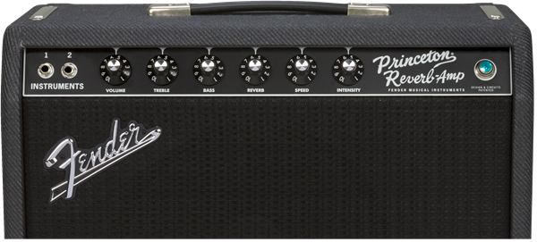 แอมป์กีต้าร์ไฟฟ้า Fender Limited Edition '68 Princeton®, Black Lacquered Tweed