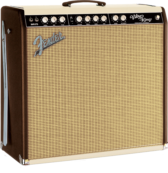 แอมป์กีต้าร์ไฟฟ้า Fender Limited Edition Vibro-King® Custom "Chocolate Crème Two-Tone"