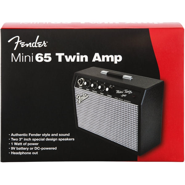แอมป์กีต้าร์ไฟฟ้า ตัวเล็ก FENDER MINI '65 TWIN-AMP