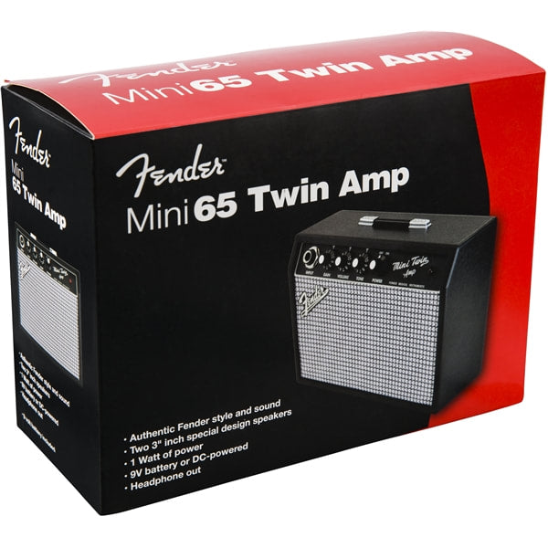 แอมป์กีต้าร์ไฟฟ้า ตัวเล็ก FENDER MINI '65 TWIN-AMP