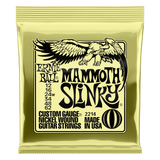สายกีต้าร์ไฟฟ้า Ernie Ball Mammoth Slinky Nickle Wound Electric Guitar Strings - 12-62 Gauge