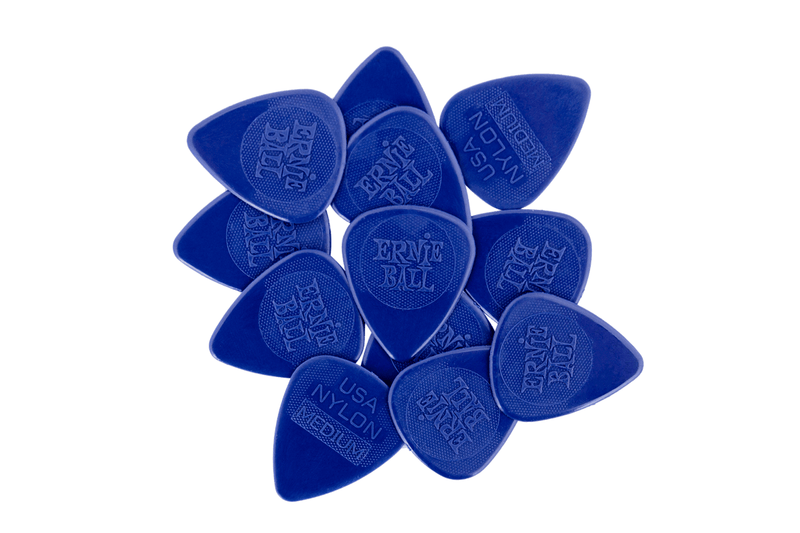 ปิ๊กกีต้าร์ Ernie Ball Injected Molded Nylon Picks (12ตัว)