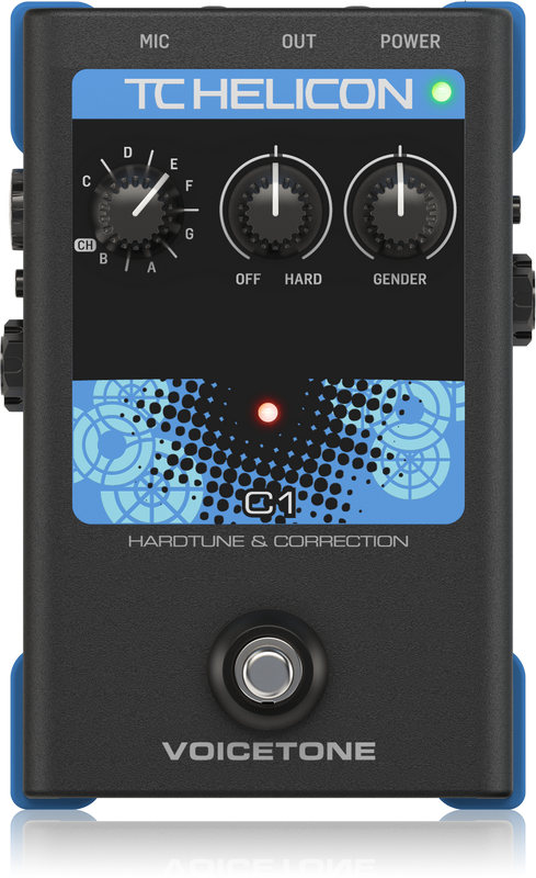เอฟเฟคร้อง TC Helicon VOICETONE C1