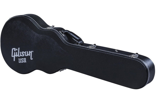 กล่องเคสกีต้าร์ไฟฟ้า Gibson Les Paul Hardshell Case Black with White Interior