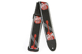 สายสะพายกีต้าร์ Gibson ASGG-600 2" Woven Strap with Red USA Logo