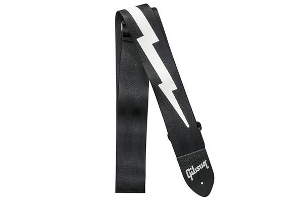 สายสะพายกีต้าร์ Gibson Lightning Bolt Style Guitar Strap