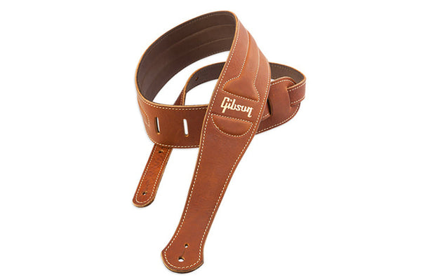 สายสะพายกีต้าร์ Gibson The Classic Brown Leather with Suede Back