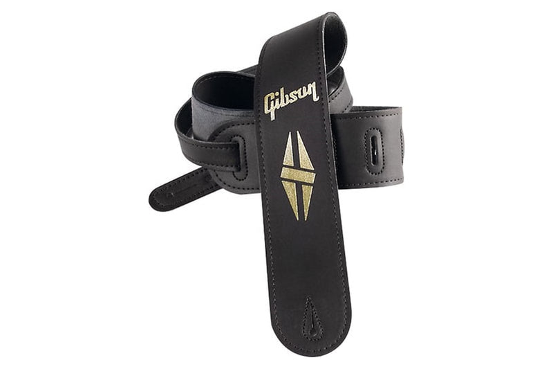 สายสะพายกีต้าร์ Gibson Glove Black Beauty Leather Strap – เบ๊ เงียบ เส็ง