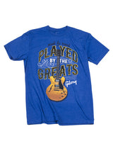 เสื้อยืด Gibson Played By The Greats T (Royal)