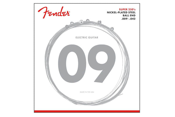 สายกีต้าร์ไฟฟ้า FENDER SUPER 250'S NICKEL-PLATED STEEL STRINGS