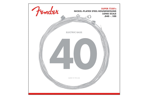 สายเบส FENDER 7250 BASS STRINGS 40-100