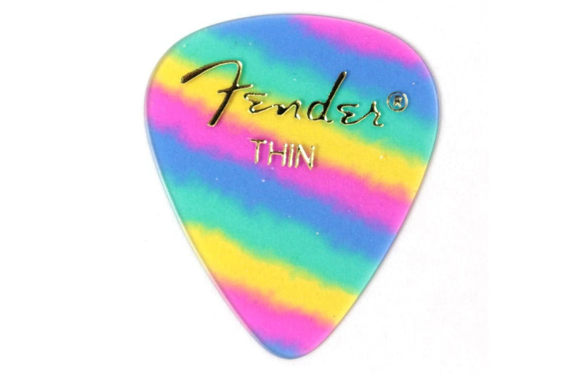 ปิ๊กกีต้าร์ FENDER 351 SHAPE RAINBOW PICKS (12 PER PACK)