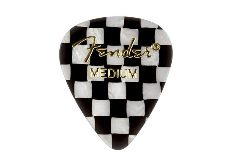 ปิ๊กกีต้าร์ FENDER 351 SHAPE CHECKER PICKS (12 PER PACK)