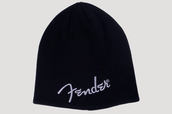 หมวกไหมพรม FENDER LOGO BEANIE BLACK