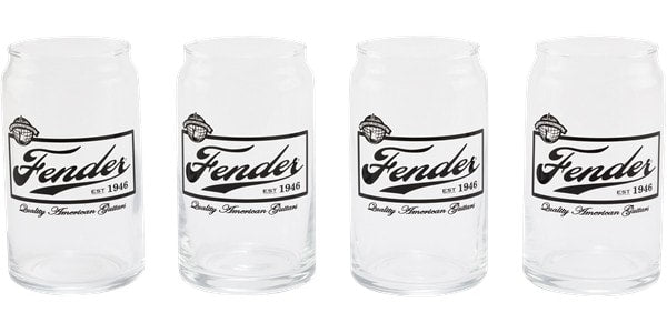 แก้วเบียร์ FENDER 16OZ BEER CAN GLASSES