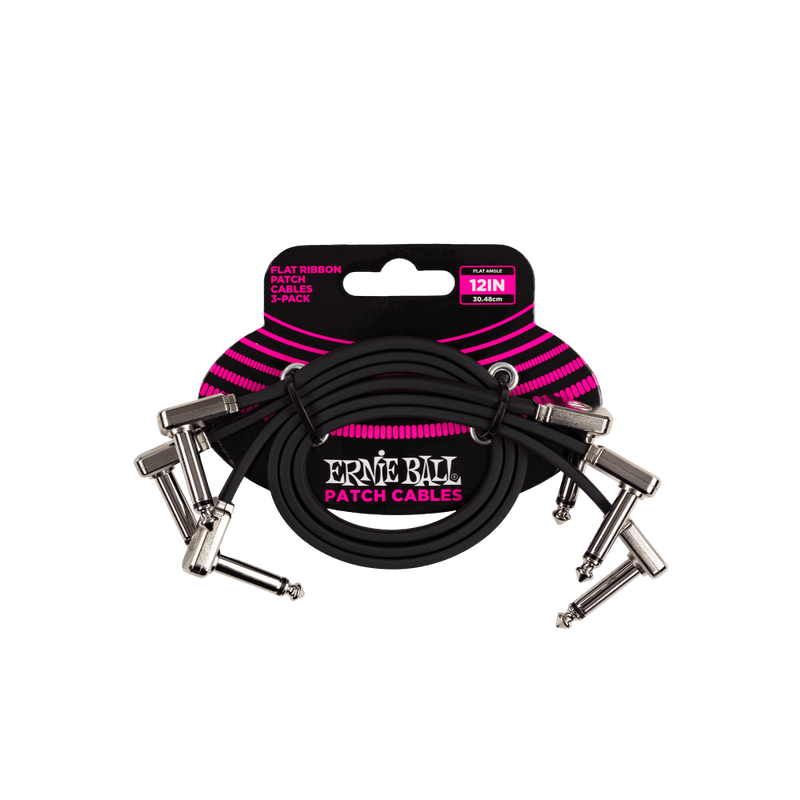 สายแจ็คกีต้าร์ Ernie Ball Flat Ribbon Patch Cable